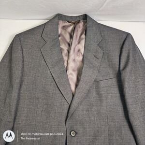 *The Passmaster* Vintage Shefford by Anderson Little Wool Suit Jacket Size 40R